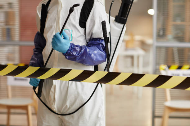 Professional Biohazard technician working in Holtsville, NY